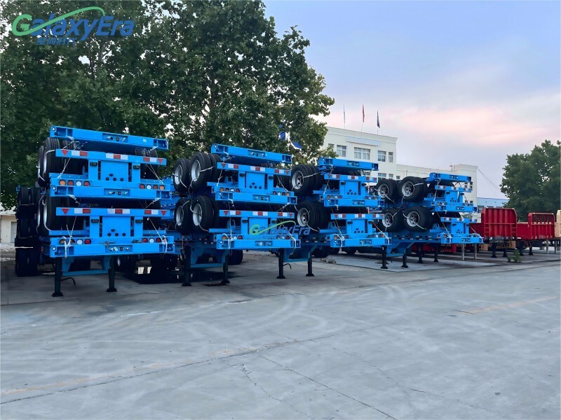 مقطورة هيكل عظمي 40 قدم