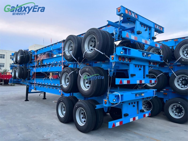 45 FT مقطورة طرفية لنقل القنابل