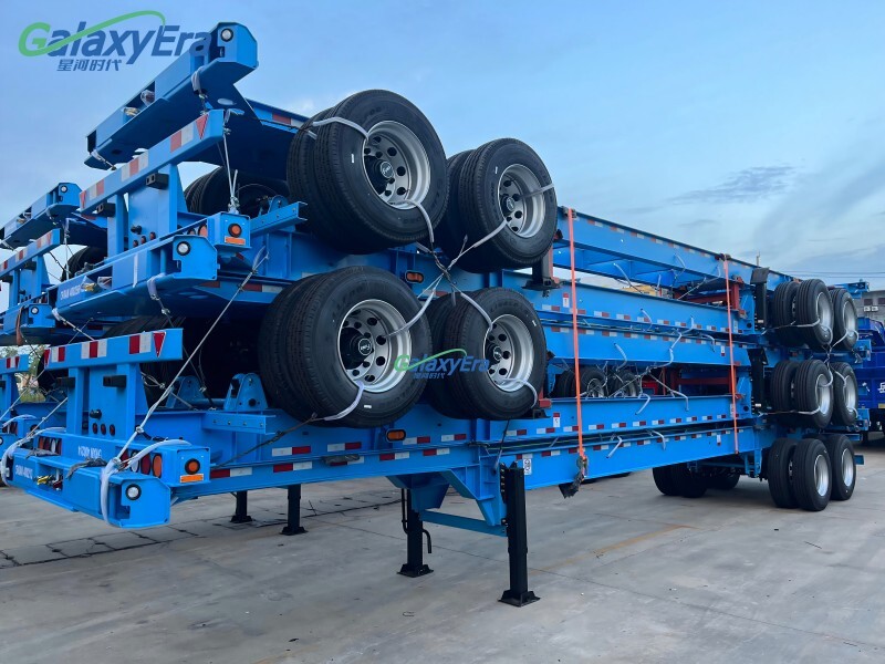 45 FT مقطورة طرفية لنقل القنابل