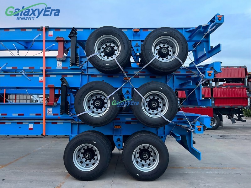 45 FT مقطورة طرفية لنقل القنابل