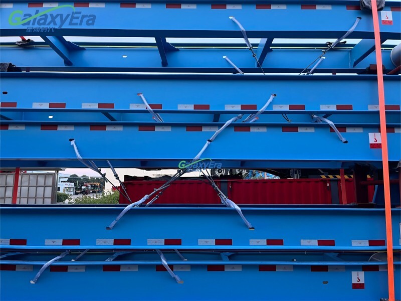 45 FT مقطورة طرفية لنقل القنابل