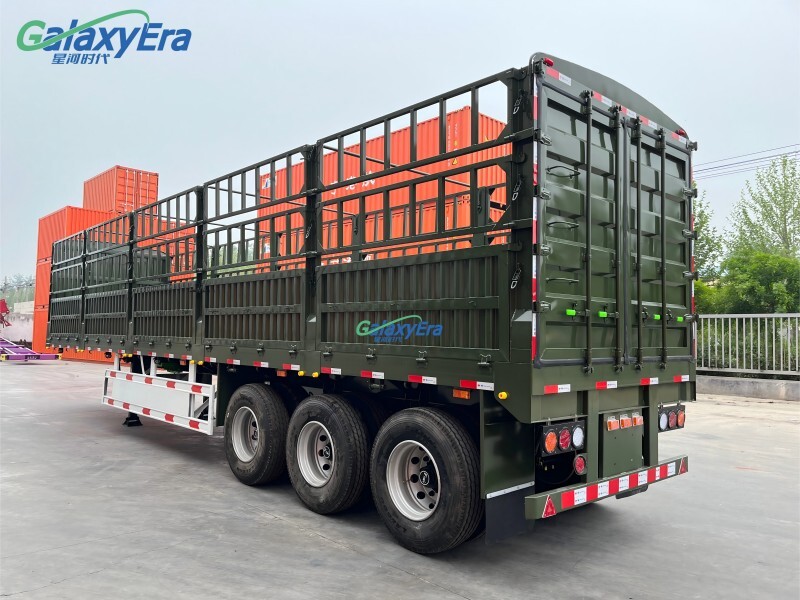 مقطورة سياج شبه مقطورة