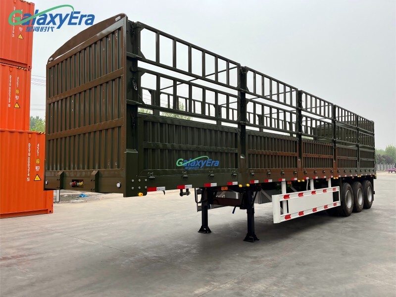 مقطورة سياج شبه مقطورة