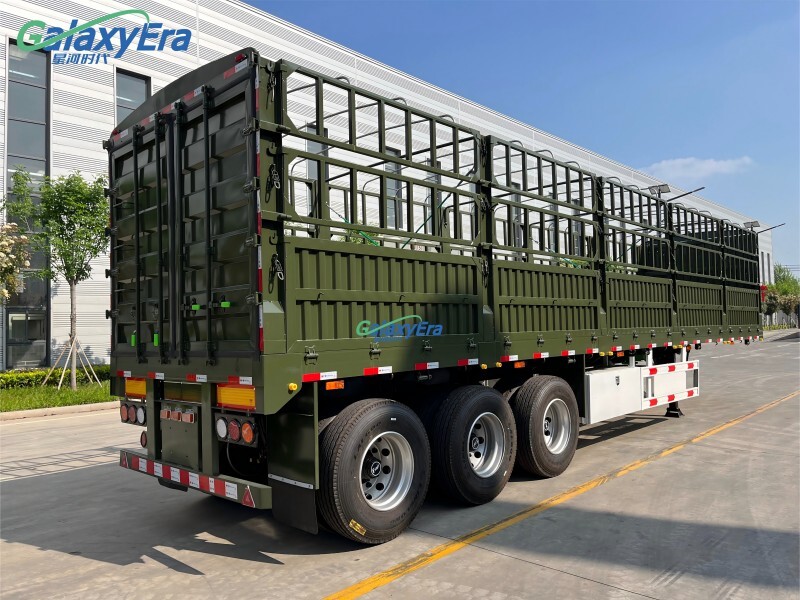 مقطورة سياج شبه مقطورة