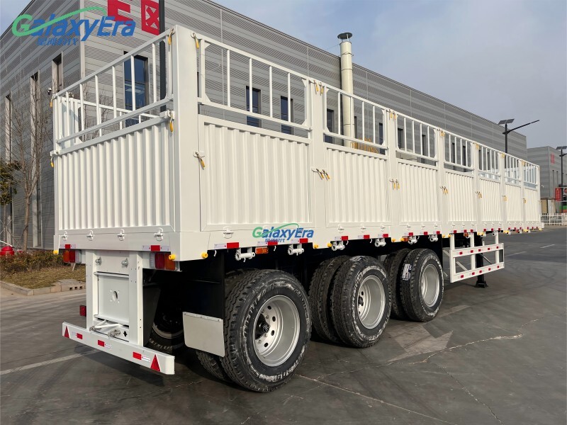 مقطورة شبه سياج للبضائع