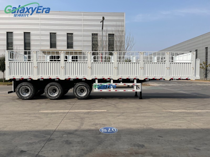 مقطورة شبه سياج للبضائع