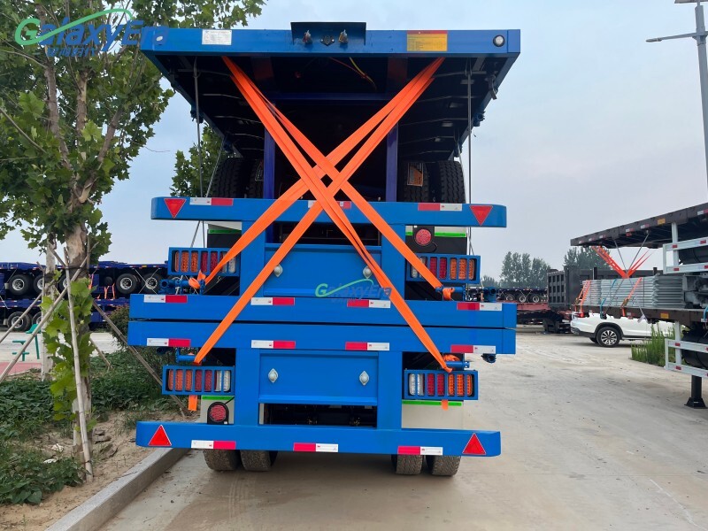 مقطورة شاحنة سياج 4 محاور