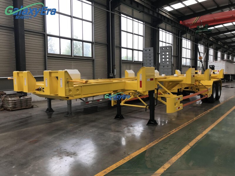 مقطورة شاسيه حاوية المحطة