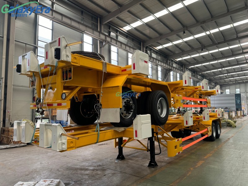 مقطورة شاسيه حاوية المحطة