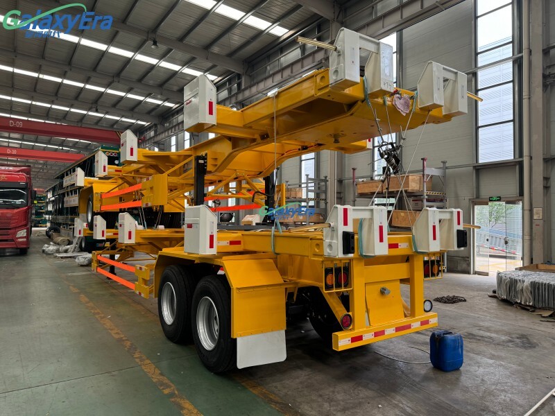 مقطورة شاسيه حاوية المحطة