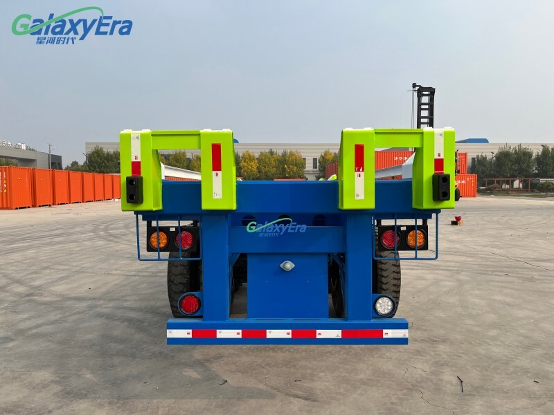 60 طن مقطورة محطة حاويات