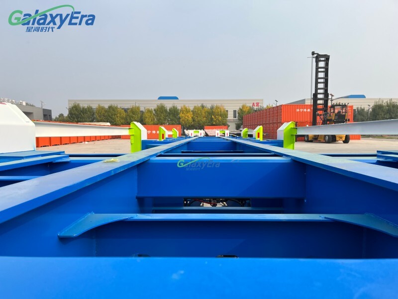 60 طن مقطورة محطة حاويات