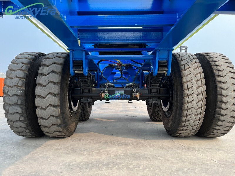 60 طن مقطورة محطة حاويات