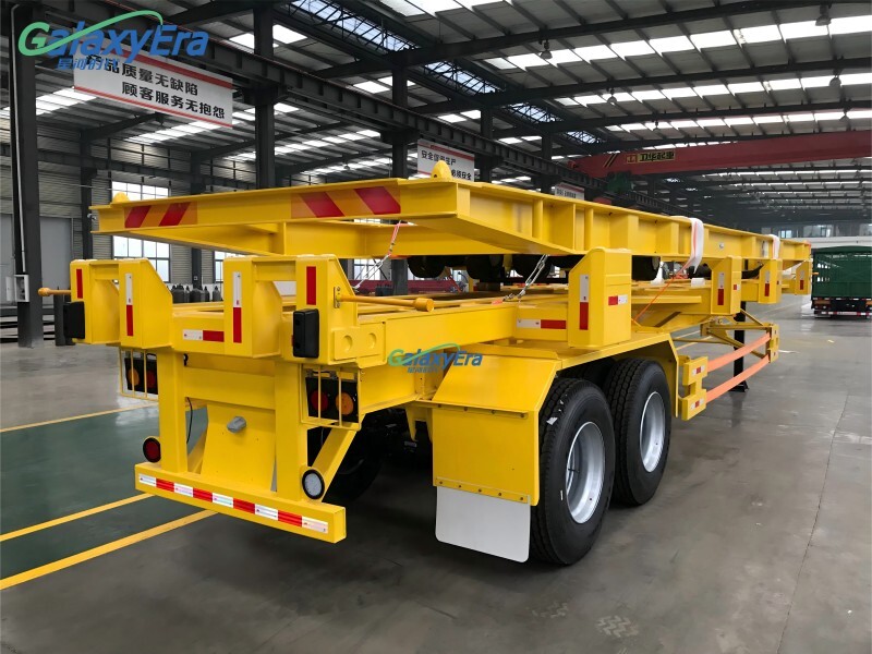 مقطورة شاسيه حاوية المحطة