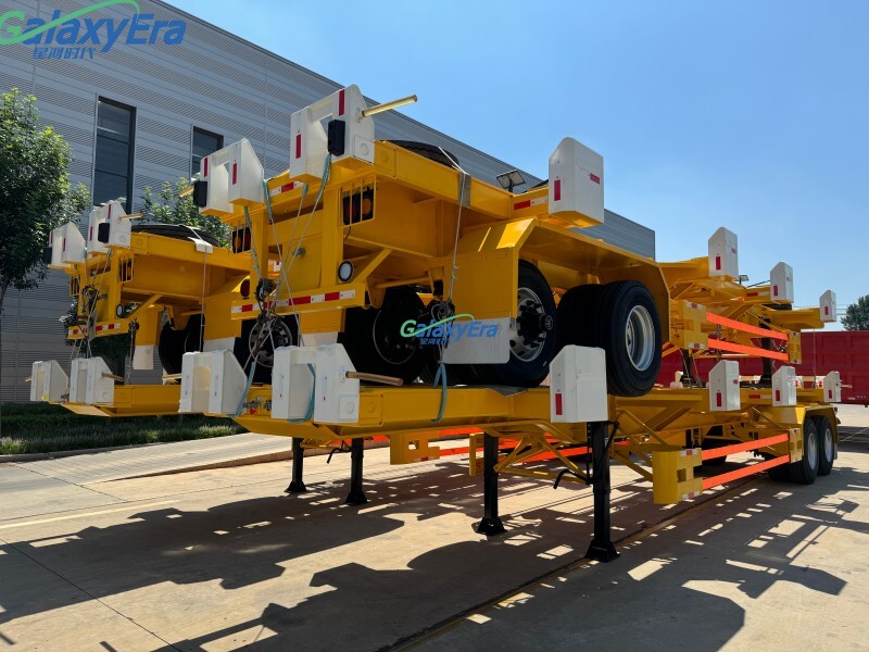 مقطورة شاسيه حاوية المحطة