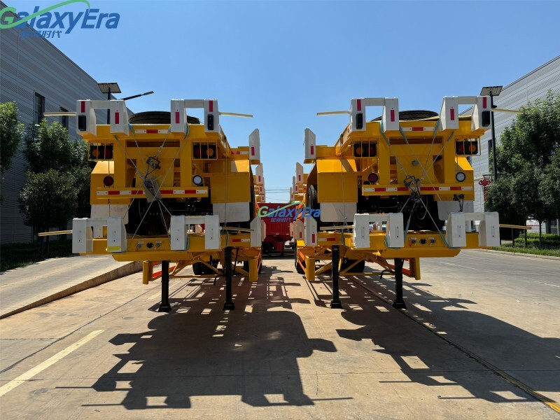 مقطورة شاسيه حاوية المحطة