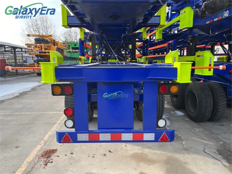 60 طن مقطورة محطة حاويات