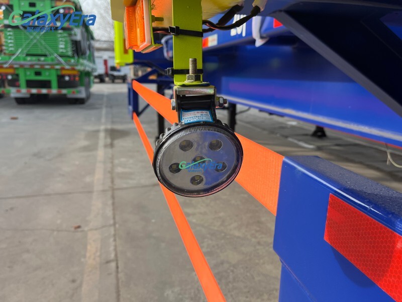 60 طن مقطورة محطة حاويات