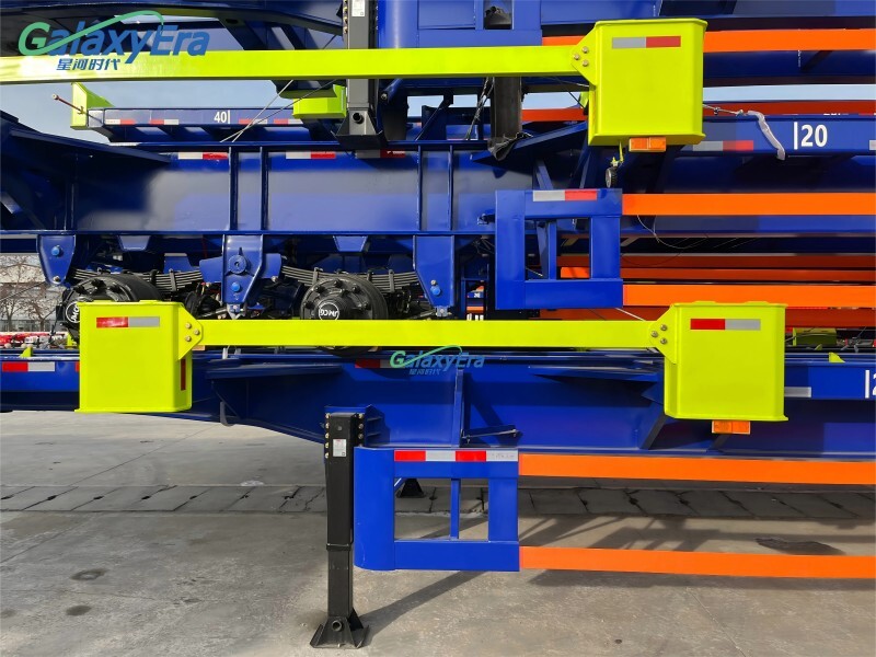 60 طن مقطورة محطة حاويات