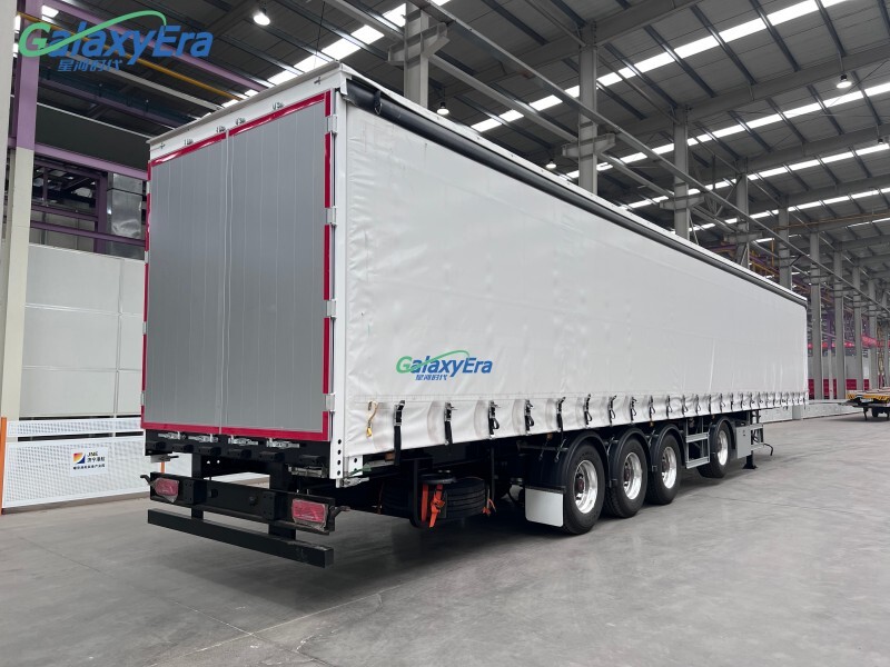 مقطورة بستائر 45 قدم