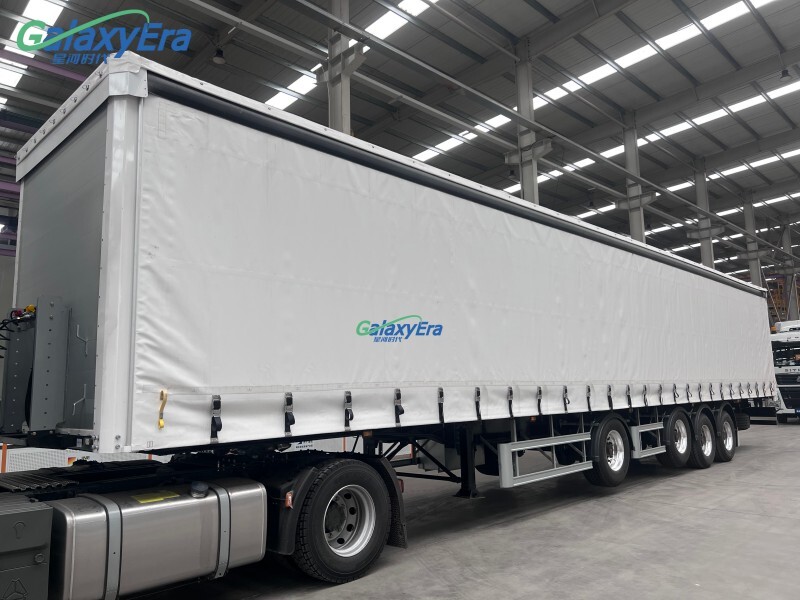 مقطورة بستائر 45 قدم