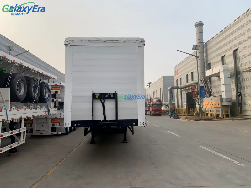 مقطورة بستائر 45 قدم