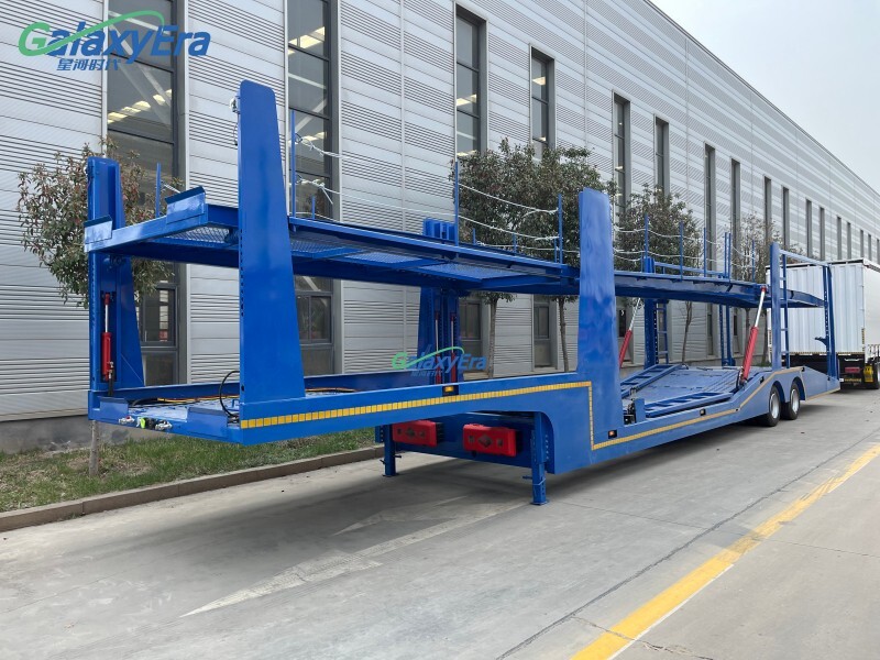 مقطورة شبه مقطورة لنقل السيارات