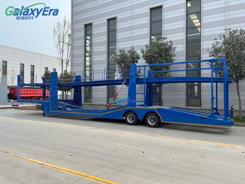 مقطورة شبه مقطورة لنقل السيارات