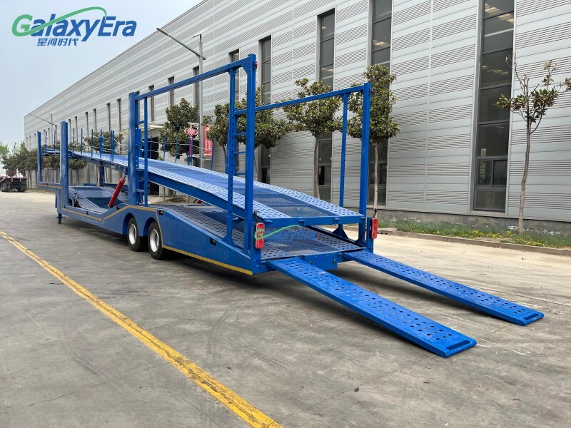 مقطورة شبه مقطورة لنقل السيارات