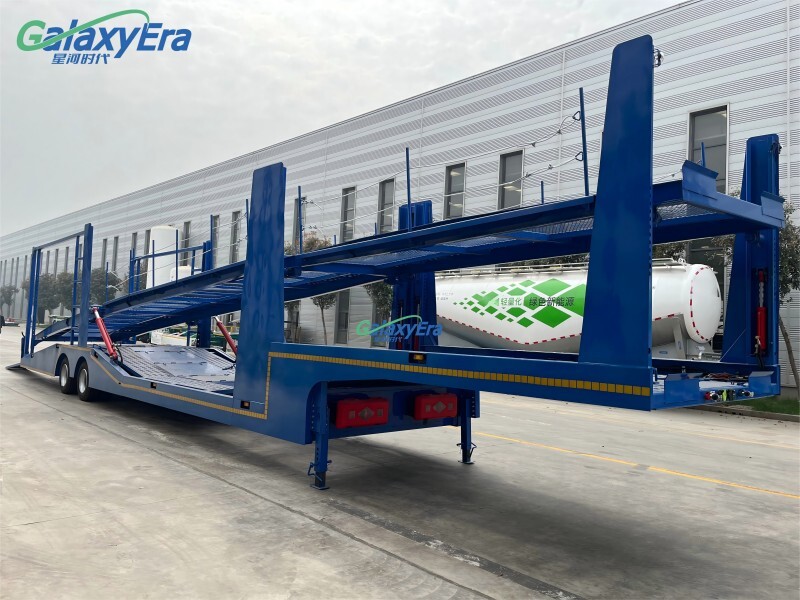 مقطورة شبه مقطورة لنقل السيارات