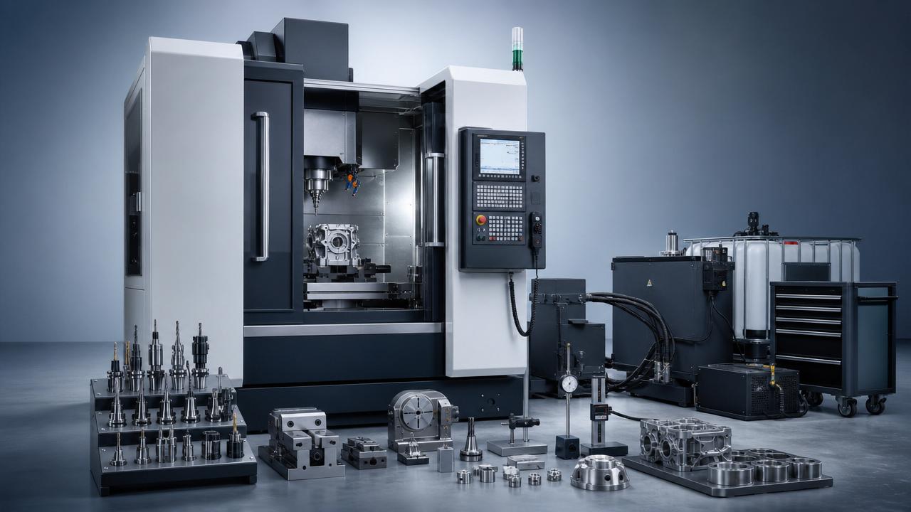 كم تبلغ تكلفة امتلاك وتشغيل مركز تشغيل CNC؟