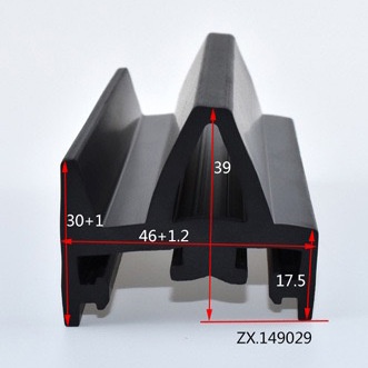 شرائط مطاطية مضادة للانضغاط لأبواب المترو المنزلقة