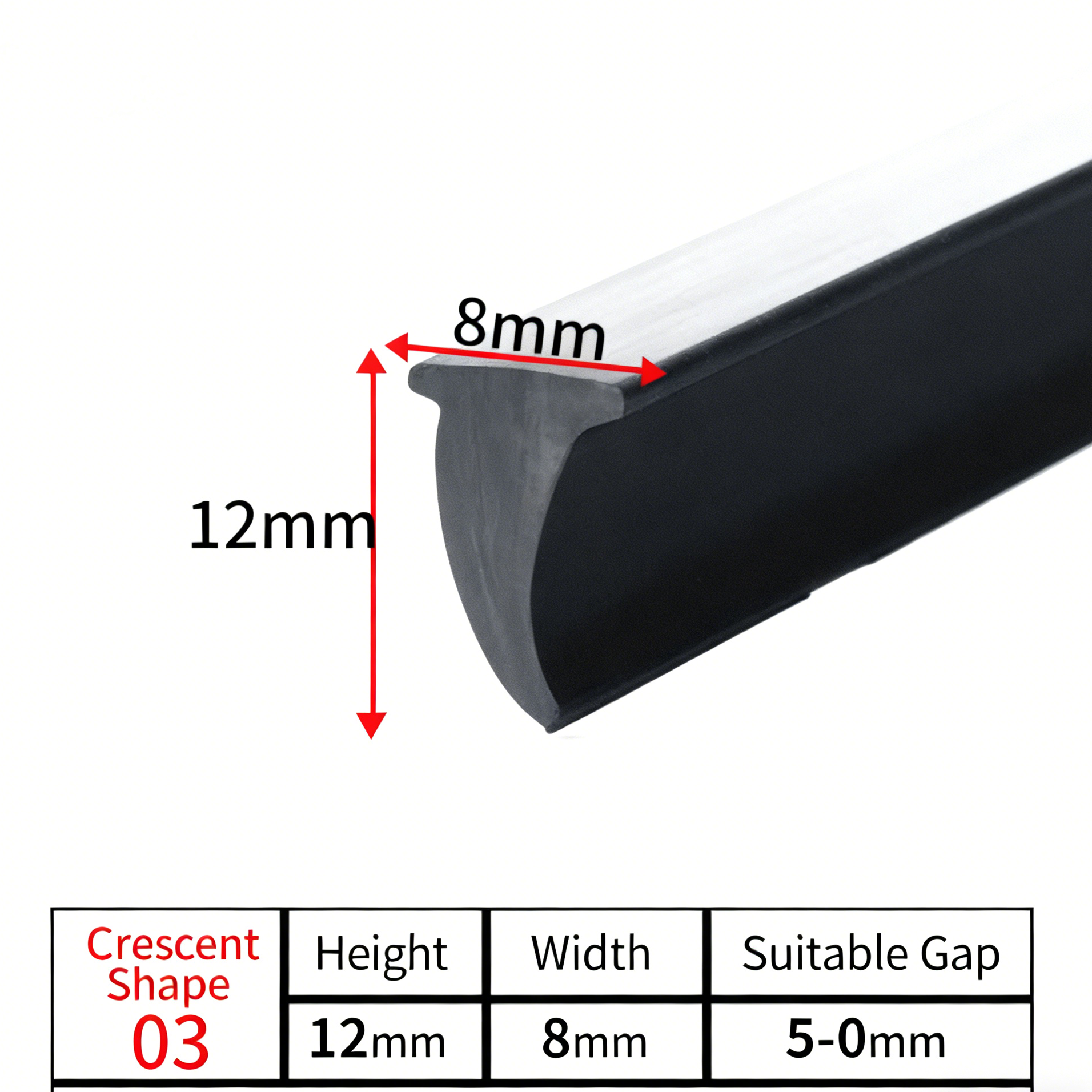 شرائط التثبيت على شكل حرف T للأبواب والنوافذ المصنوعة من سبائك الألومنيوم