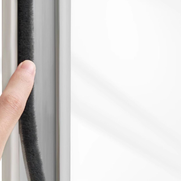 شريط ختم الفرشاة لأبواب ونوافذ الألومنيوم