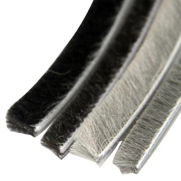 شريط ختم الفرشاة لأبواب ونوافذ الألومنيوم