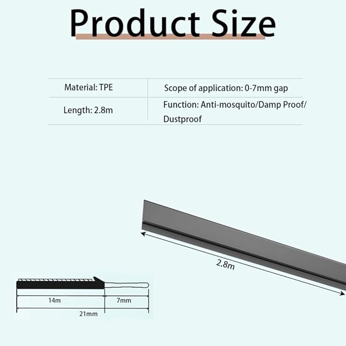 شريط مقاوم للغبار في خزانة الملابس