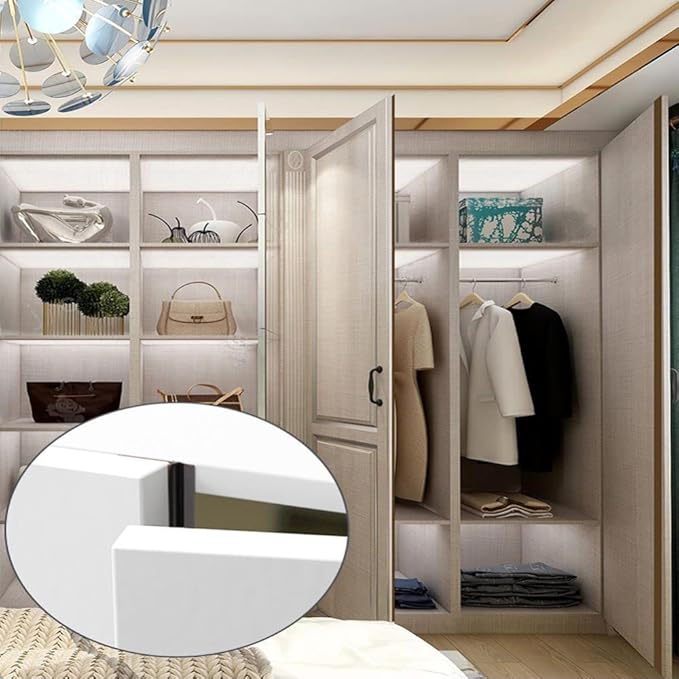 شريط مقاوم للغبار في خزانة الملابس