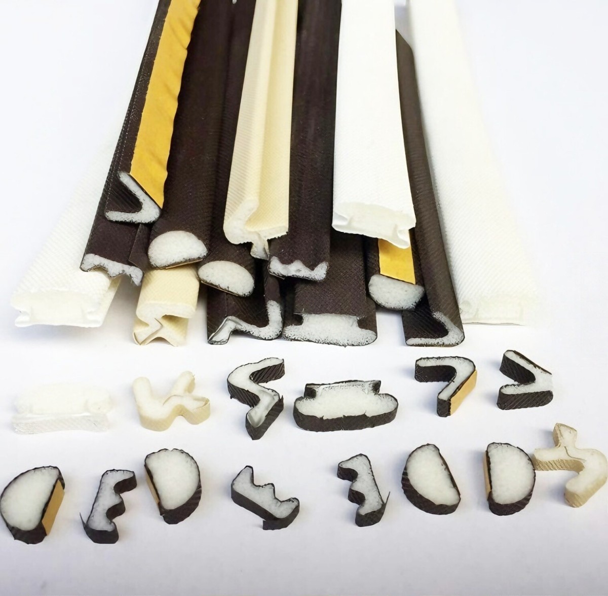 PU-coated Sealing strips for wooden door