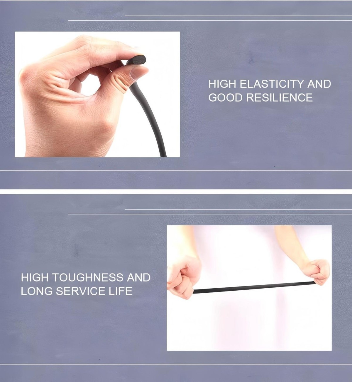 EPDM Cylindrical Foam Strip4