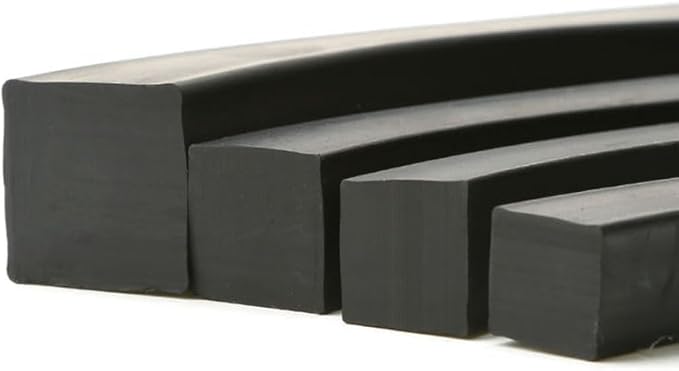 شريط مطاطي نيتريل NBR أسود صلب