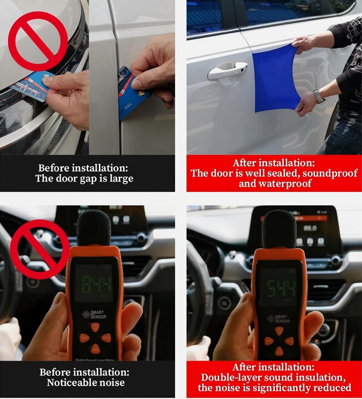 Car Door 3-Layer Seal Strip6