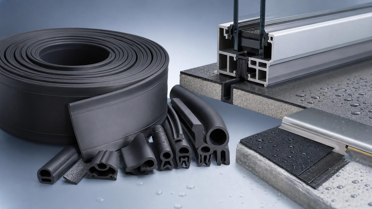 كيفية اختيار شرائط مطاط EPDM لمشاريع العزل المائي