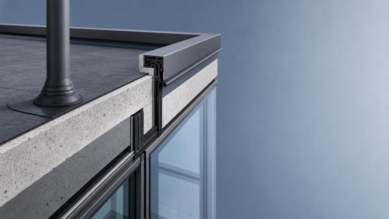 شرائط EPDM المطاطية للعزل المائي في الأسقف والواجهات
