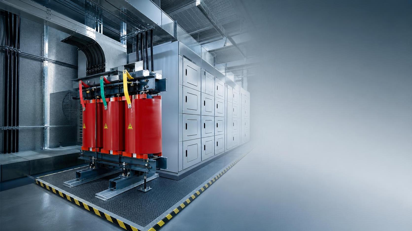 متى يكون التصميم المدمج هو العامل الأهم في المحول الجاف من نوع SCB13