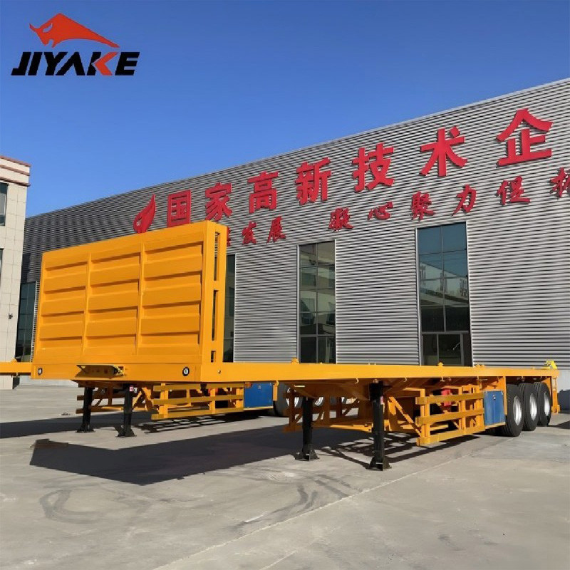 مقطورة مسطحة