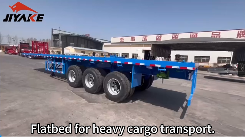 مقطورة مسطحة (4)