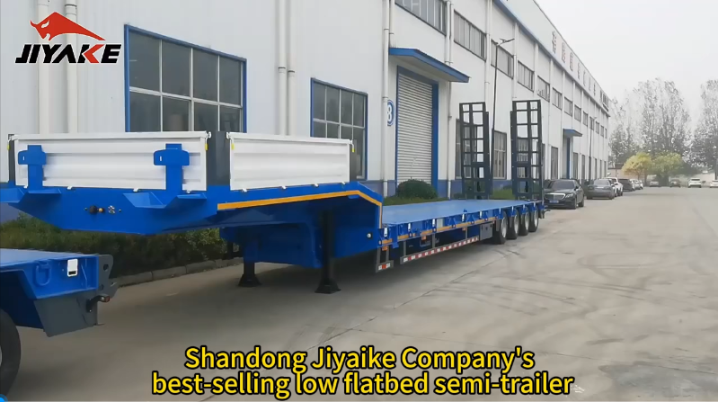 مقطورة منخفضة نصف (3)