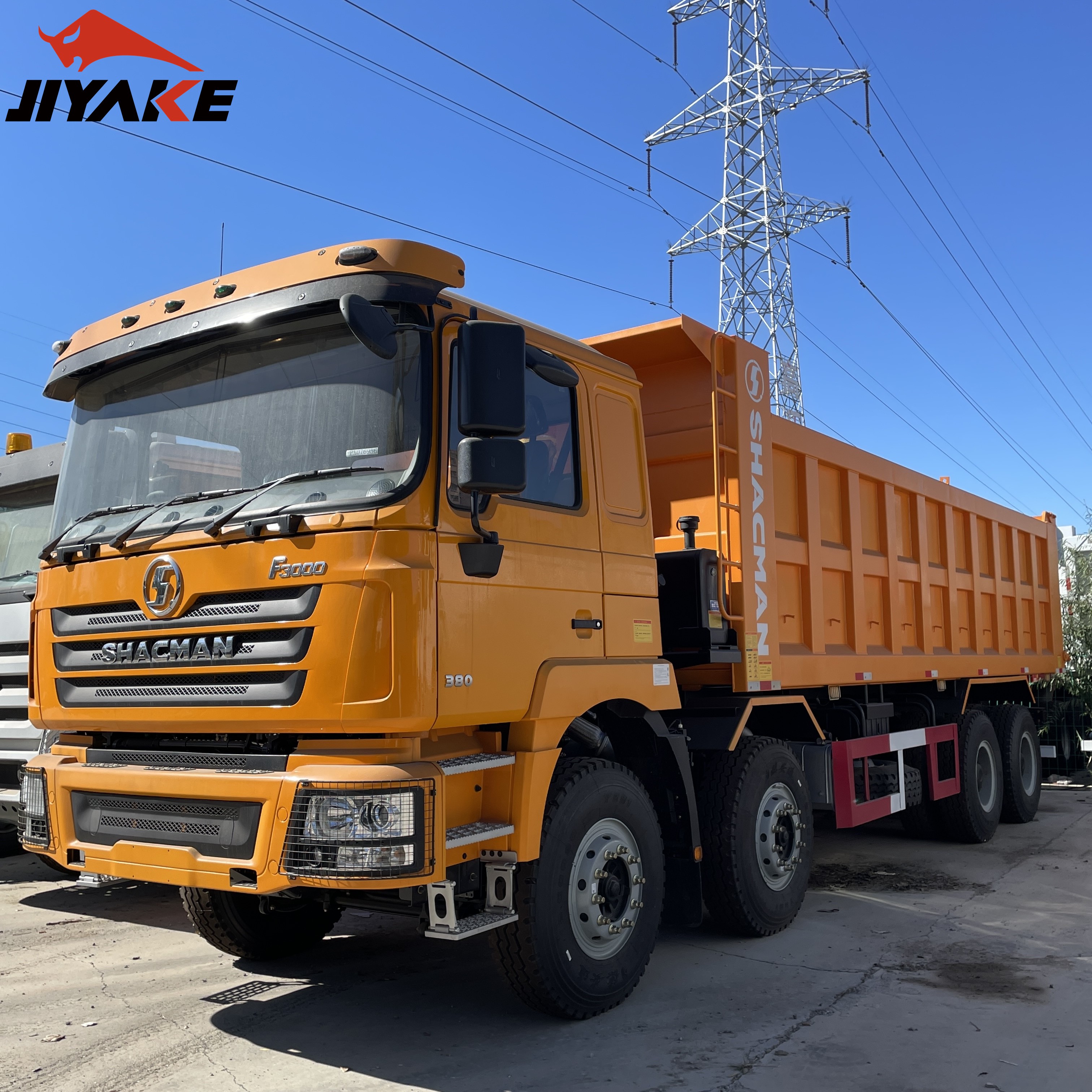 شاحنة شاكمان التفريغ