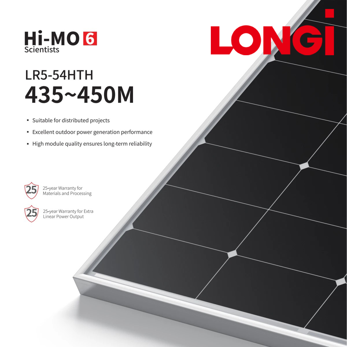 Hi-MO6 Scientists  LR5-54HTH 435~450M