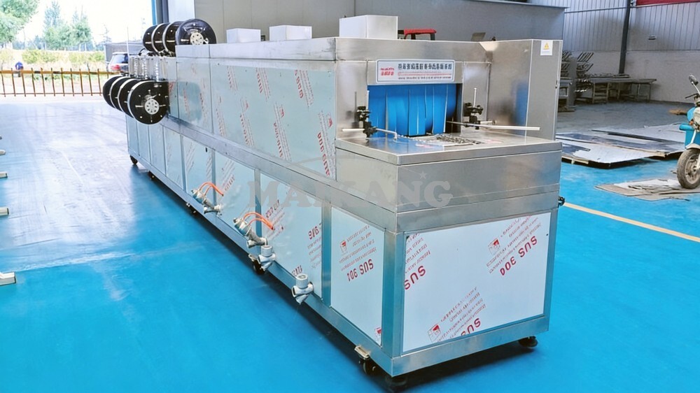 غسالة صواني من الفولاذ المقاوم للصدأ